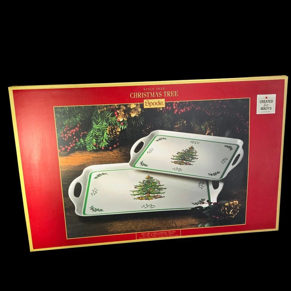Spode christmas serving